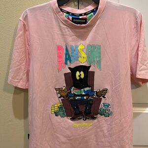 NWOT pink shirt Dysorder